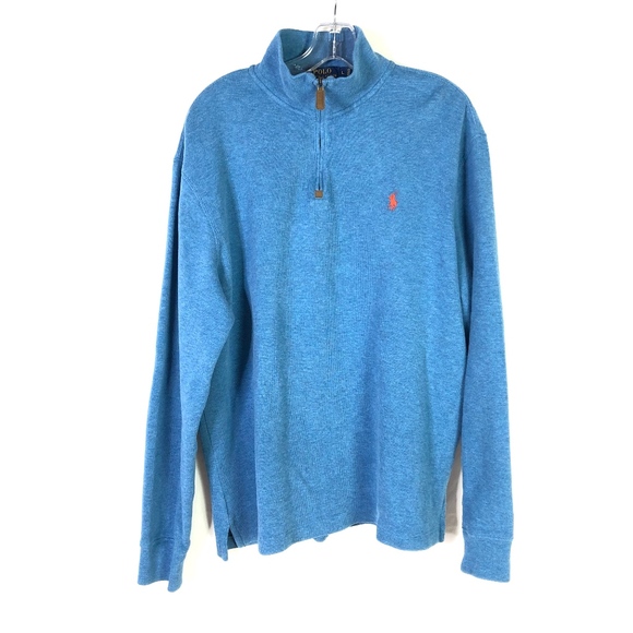 Polo Ralph Lauren Other - POLO Ralph Lauren Blue 1/4 Zip Up Pullover